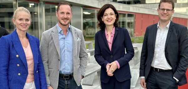 Erika Böni, Benjamin Schenk, Regine Sauter, Mario Senn (v.l.n.r.)