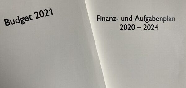 Finanz- und Aufgabenplan 2020 - 2024 und Budget 2021